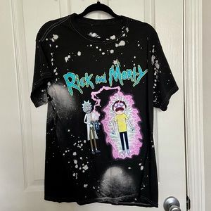 Original Rick and Morty Space Graphic Tee